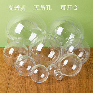 Bola Redonda Transparente de Plástico 4567810Cm, Envase Antiderrames de Grado Alimenticio para Productos de Consumo - Product Image 5