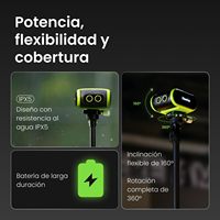 Caméra sportive XbotGo Falcon tout-en-un, étanche, AI, 4K 1080p, suivi automatique, grand angle 360° pour le football, le basketball et le soccer