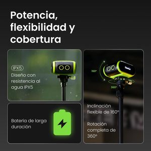 กล้องกีฬา XbotGo Falcon ออลอินวัน AI กันน้ำ 4K 1080p ติดตามอัตโนมัติ มุมกว้าง 360 องศา สำหรับฟุตบอล บาสเกตบอล และกีฬาอื่นๆ - Product Image 6