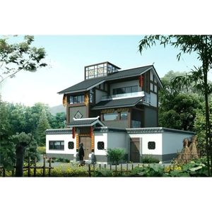 Casa Prefabricada de Acero Ligero, Diseño Moderno, Personalizable, Construcción Rural, con Instalación In Situ, Solución Integral para el Proyecto - Product Image 2