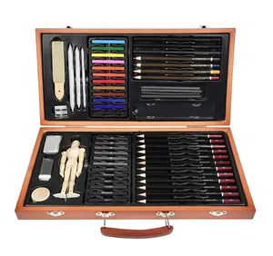 Grosir pensil 14 set menggambar-Pensil Menggambar Set 14 Pensil Sketsa, Peralatan Pensil Sketsa untuk Dewasa & Anak Seniman