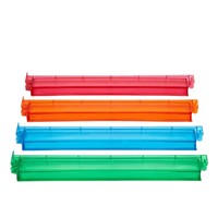 Amerikaanse Mahjong Push Ruler Sorteerliniaal 18-inch Transparant P.S. Materiaal Meerkleurige duwstang Twee-in-één opstelling Kleur voor 4 spelers