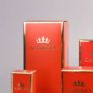 Caja personalizada de embalaje de lujo, productos cosméticos plegables, embalaje cosmético para loción
