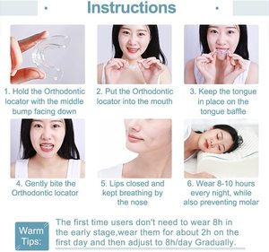 Высококачественный ортодонтический защитный для рта, индивидуальный мягкий и жесткий фиксатор зубов, выпрямитель зубов, прямой от фабрики - Product Image 5