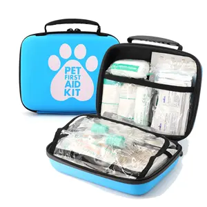 EVA Portable Emergency Kit Hot Selling Wholesale Medical Kit Outdoor Camping Travel Pet First Aid Kit