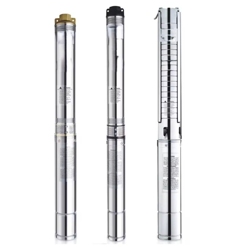 Solar Powered Stainless Steel Deep Well