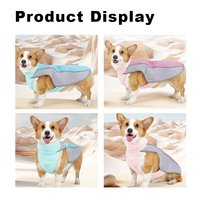 Par évaporation gros chiens refroidissement gilet veste manteau glace lambeaux crème solaire isolé Pet refroidissement vêtements adaptés pour l'été