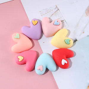 รูปหัวใจอุปกรณ์งานฝีมือ DIY พลาสติกทำมือ ของตกแต่งวันวาเลนไทน์สำหรับเด็ก อุปกรณ์งานฝีมือ - Product Image 4