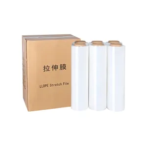 Factory Cargo Pack Roll Polyethylene Clear <b>Plastic</b> Lldpe Packaging Transparent Pallet Wrap Pe Stretch <b>Shrink</b> Wrapping Film - Product Image 6