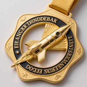 Medalla de Baloncesto Deportiva Personalizada con Logotipo Grabado, Medallas de Trofeo, Medalla de Tiro Personalizada de Bronce con Cinta Giratoria Navideña - Product Image 1