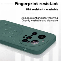 Funda Magnética de Silicona Ultra Líquida para Xiaomi Mi 15, Cubierta de Parachoques a Prueba de Golpes, 14 Pro TPU, 13, 12, 11