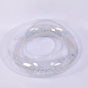 ห่วงยางใสพองลมพร้อมกลิตเตอร์ วัสดุ PVC สำหรับเด็กและผู้ใหญ่ - Product Image 5