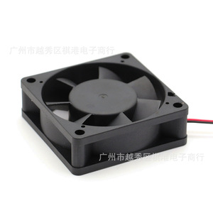พัดลมระบายความร้อน Sqgiun 60 มม. 12V DC ขนาด 60x60x20 มม. แบบสองสาย สำหรับคอมพิวเตอร์ พาวเวอร์ซัพพลาย อินเวอร์เตอร์ - Product Image 4