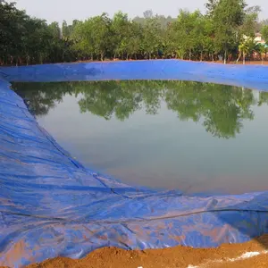 ASTM 100% Virgem Aquicultura Pond Liner Geomembrana PE de Alta Densidade À Prova D' Água