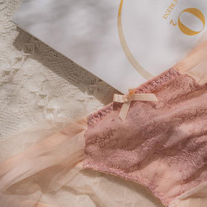 Braguitas de Encaje con Lazo Sexy para Mujer, Estilo Hipster - Product Image 2