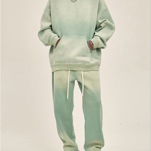 Fabricantes de Ropa Personalizada, Algodón Grueso, Deslavado, Desgastado, Estilo Vintage, Cuello Redondo Unisex, Invierno, 100% Algodón - Product Image 2