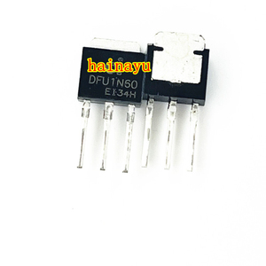 Hainayu快速传输mos FET 1N60直接插入到251 1A600V <span class=keywords><strong>FQU1N60C</strong></span>三极管提供集成块DFU1N60 - Product Image 1