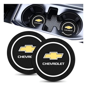 Volkswagen <b>Car</b> Cup <b>Coasters</b> 2 Pieces With Logo Design For Vehicle Use - Product Image 5