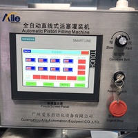 Línea automática de llenado de botellas de gel, máquina de llenado de champú de 12 cabezas, máquina de llenado de botellas para el cuidado de la piel, máquina embotelladora de detergente