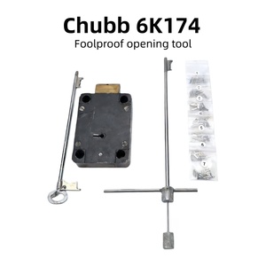Outil d'ouverture non destructif professionnel Chubb 6K174, conception à <span class=keywords><strong>goupille</strong></span> et came pour le détour de serrures bancaires 6K174 - Product Image 4