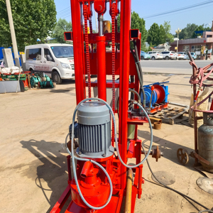 Macchina Perforatrice Elettrica Portatile per Piccoli Pozzi d'Acqua con Motore Principale da 3KW, Profondità <span class=keywords><strong>80m</strong></span> 100m 120m - Product Image 1