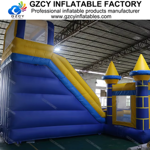 <span class=keywords><strong>Castillo</strong></span> Inflable para Niños - Fácil <span class=keywords><strong>de</strong></span> Instalar, con Tamaño Personalizado, Material <span class=keywords><strong>de</strong></span> PVC, Marca GZCY, Capacidad para 8 Niños - Product Image 5