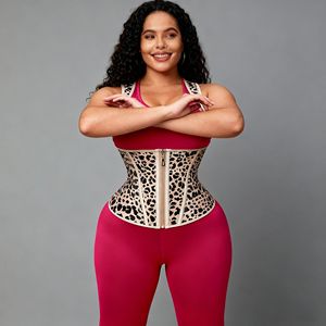 Top Moldeador de Cintura con Cierre, Antibacteriano, Grueso, para Mujer, Comercio Exterior Transfronterizo Personalizado de Lulu, Moldea el Abdomen con Látex - Product Image 1
