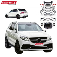 Kit carrosserie extérieur pour Mer cedes benz ML164 à GL GLE166 bodykit 2005-2010 facelift à GLE W166 2023 auto car bodykit