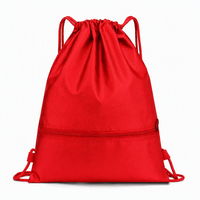 Sac à dos de sport en polyester imperméable avec cordon de serrage, tendance, pour le Nouvel An 2025, idéal pour les cadeaux