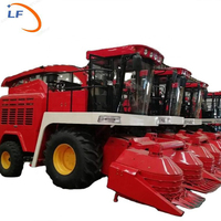 Ensileuse de fourrage à deux rangées de tiges de maïs Ensileuse de fourrage Tracteur autopropulsé Ensileuse d'ensilage