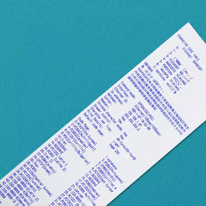 57mm*40mm&amp;80mm*60mm <strong>Blue</strong> Ink Thermal <strong>Paper</strong> <strong>Roll</strong> <strong>Blue</strong> Image Color <strong>Paper</strong> Thermal Printer <strong>Paper</strong> for POS ATM - Product Image 3