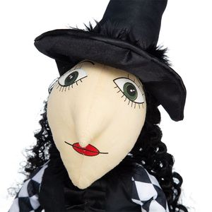 DB 21"H Sitting <b>Witch</b> <b>Decor</b> for Halloween Festive Holiday Supplies - Product Image 2