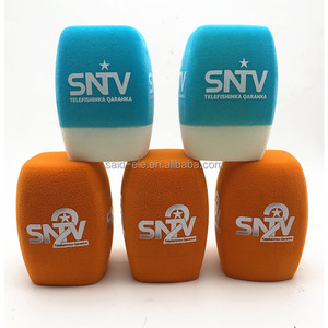Senheisser-Parabrisas de espuma de micrófono E835 para TV, accesorio para televisor de mano con logotipo personalizado - Product Image 2