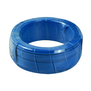 สายไฟทอง<span class=keywords><strong>แดง</strong></span>แข็งเกรดสูงสุด BV / สายเคเบิลอาคารหุ้ม PVC ขนาด <span class=keywords><strong>4</strong></span>.0 มม.² 6.0 มม.² สีน้ำเงิน สำหรับติดตั้งภายในอาคาร AC 450/750V - Product Image 2