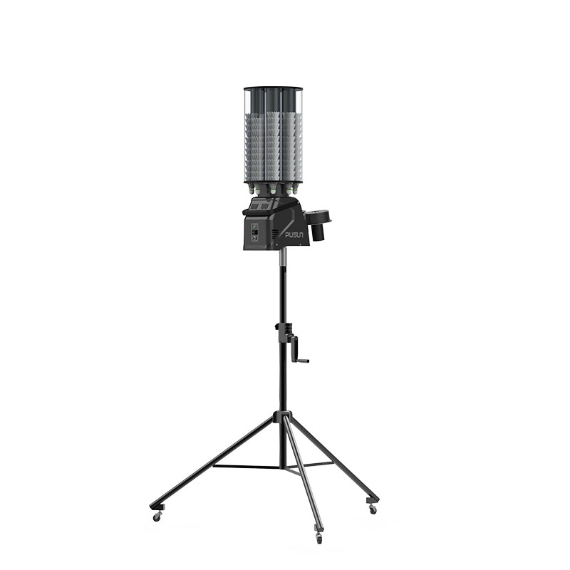 2023 Hot Sales Automatic Badminton Ball Machine Launcher Equipment Feeder Robot for Training Practice with APP Remote Control