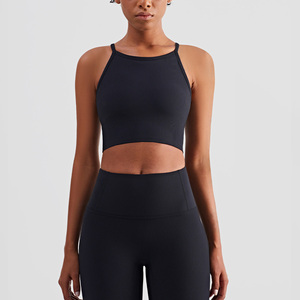 Women's Lightweight Breathable <strong>Crop</strong> <strong>Top</strong> with Long Sleeves Custom Logo Fitness Sports <strong>Top</strong> Strong <strong>Support</strong> Seamless Design - Product Image 2