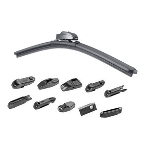 ที่ปัดน้ำฝนรถยนต์2025อเนกประสงค์อะแดปเตอร์18ใบปัดน้ำฝนแบนแบบไม่มีกระดูกสำหรับรถหลายรุ่น - Product Image 2