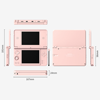 Nouvelle console de jeu portable ANBERNIC RG DS PLUS avec Wi-Fi, écran double IPS HD de 4,3 pouces, console de jeu vidéo avec LINUX