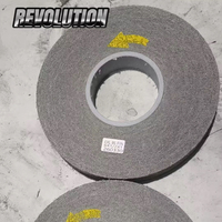 Roue de finition convolue EXL 8S PRO 6x1x1 pour le polissage et l'ébavurage des métaux aéronautiques