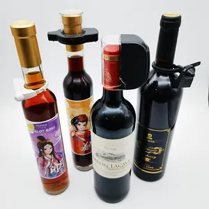 הדגש חזק נעילת מגנט פותחן סופרמרקט שימוש קמעונאות חיישן יין בקבוק אבטחה לתלות בקבוק תג עבור יין בקבוק