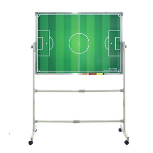 Tabellone per allenamento di calcio portatile strategia di allenamento di calcio tavola tattica di pallacanestro con supporto per treppiede lavagna magnetica per Coaching - Product Image 4