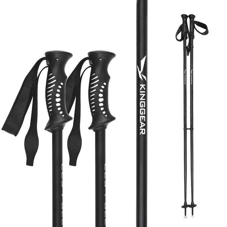 Уличные легкие лыжные палки KingGear 18 мм из углеродного волокна в скандинавском стиле