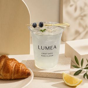 Gobelet en plastique PET transparent avec couvercle, personnalisable avec logo, pour boissons, bubble tea, café, glace, boba, 8, 12, 16, 32 oz, vente en gros - Product Image 6