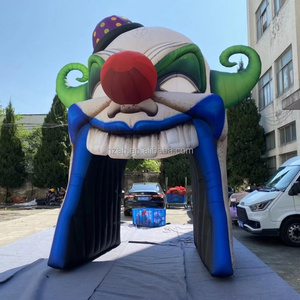 Arco Inflable Gigante Personalizado de Payaso Terrorífico para Halloween, Entrada de Payaso de Terror, Decoración para Fiestas de Casas Encantadas y Festivales al Aire Libre - Product Image 4