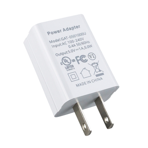 CUL FCC CE Certificación 5W <span class=keywords><strong>Cargador</strong></span> de pared USB <span class=keywords><strong>para</strong></span> todos los teléfonos celulares USB A Puerto 5V1A <span class=keywords><strong>Cargador</strong></span> portátil de energía - Product Image 3