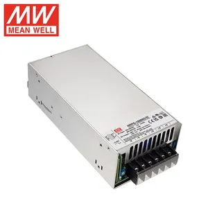 MEAN WELL Fuente de alimentación conmutada de salida única de 12V, fuente de alimentación de CA y CC, 1000W, W