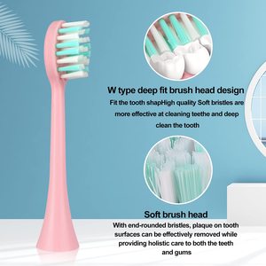 Micro-Porous Penetration <b>Round</b> <b>Brush</b> Heads Generic for Oral Bs Electric Toothbrush Replacement Tips Wholesale OEM - Product Image 2
