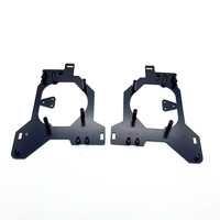 Autres accessoires d'éclairage automobile : Support de montage pour projecteur LED pour Toyota Land Cruiser LC71 LC79 2024-2025 – Cadre de phare de voiture