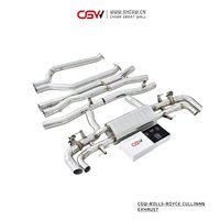 Système de contrôle électronique haute performance pour moules CNC de numérisation 3D CGW, tuyaux d'échappement Catback pour Rolls Royce Cullinan