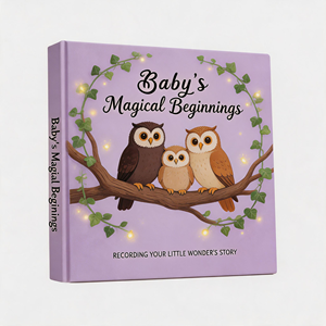 Libros de Tapa Dura con Diseño Personalizado, Libro de Recuerdos para Bebés de los Primeros 5 Años, Álbum de Fotos, Diario, Scrapbook, Grabado en Relieve, Encuadernación Perfecta Personalizada - Product Image 3